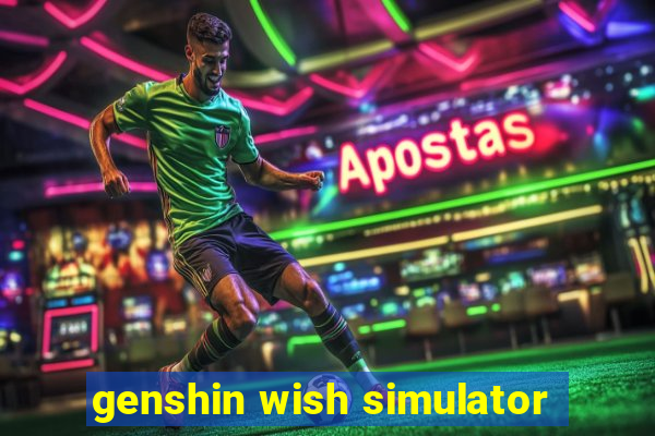 genshin wish simulator